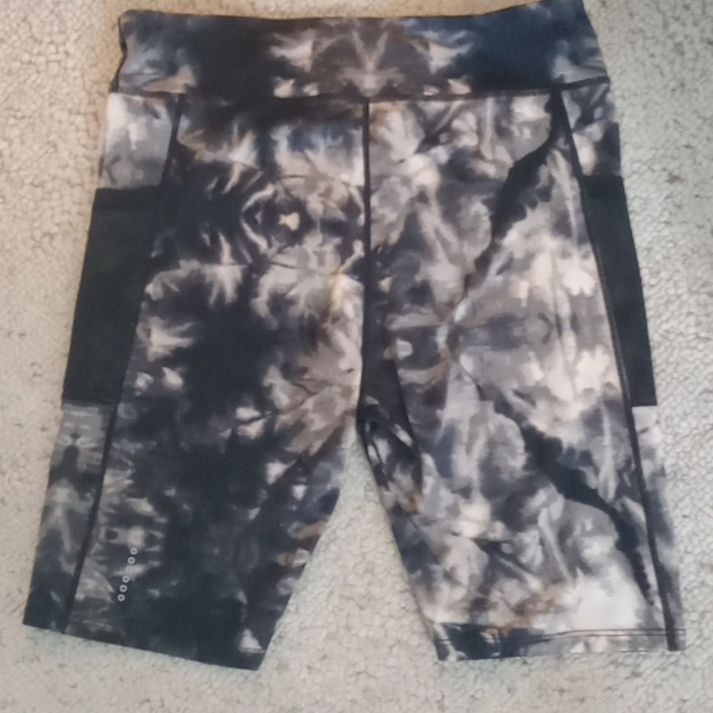 RAG 2X Bike Shorts Tie Dye + Blue Camo Capris Bundle - Picture 5 of 12